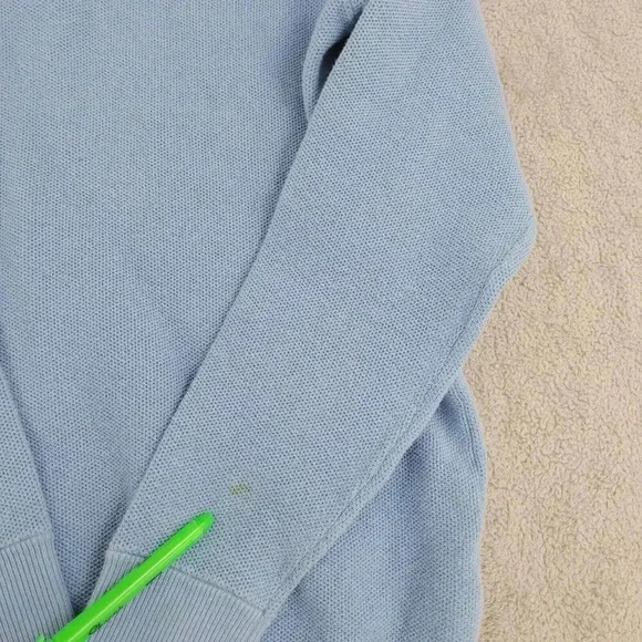 Southern Tide Men's M The Skipjack Light Half-Zip Mock Neck Polo Sweater 29PT - Picture 7 of 9